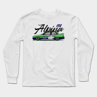 E30 ALPINA DTM SPORTCAR Long Sleeve T-Shirt